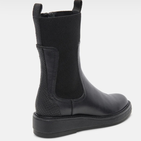 Stylish Black Boot-Only Worn Once - Picture 4 of 11